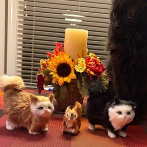 Adorable Furry Animal Figurines